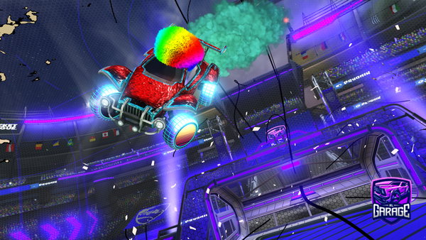 A Rocket League car design from Death6099