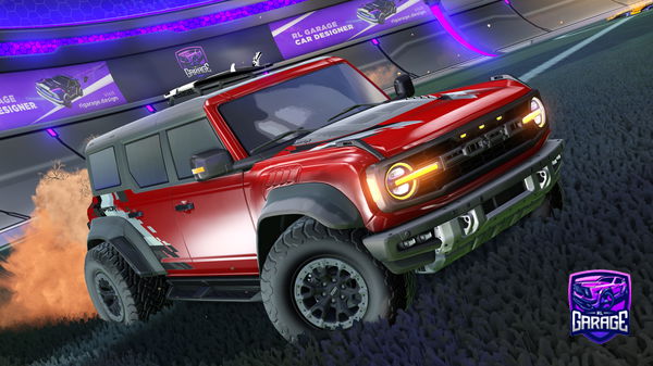 A Rocket League car design from CrackedGrogUser911666