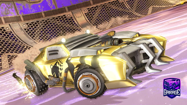 A Rocket League car design from dookiebozo