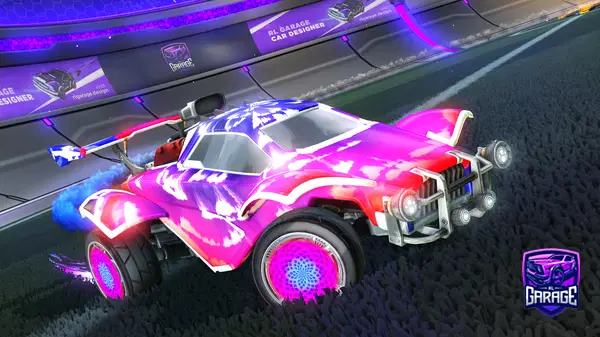 A Rocket League car design from floopdafinn