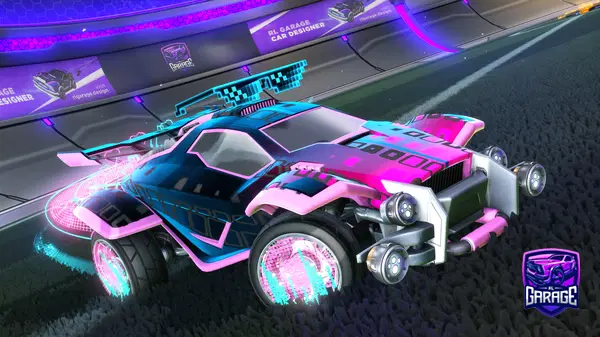 A Rocket League car design from DoupDoupDoup