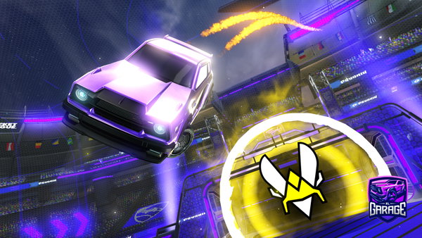 A Rocket League car design from GreenHydro5