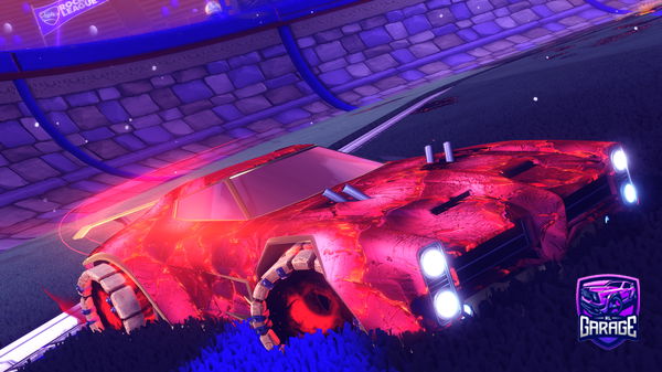 A Rocket League car design from P3pap1g