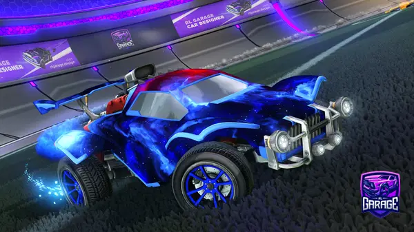 A Rocket League car design from Bluephoenix17