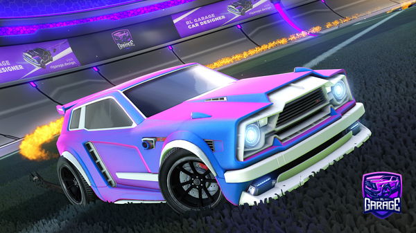 A Rocket League car design from ThugZeckromZLX