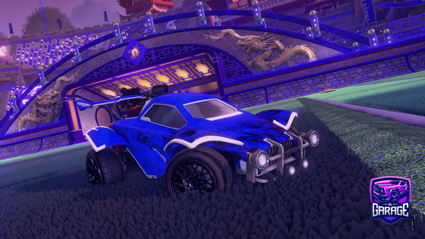 A Rocket League car design from MessiIsBlack