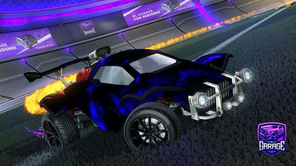 A Rocket League car design from SW_PULVZRL