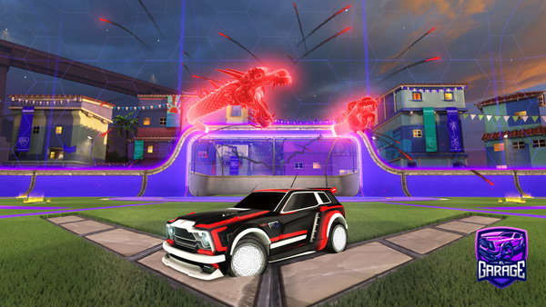 A Rocket League car design from Yacob828