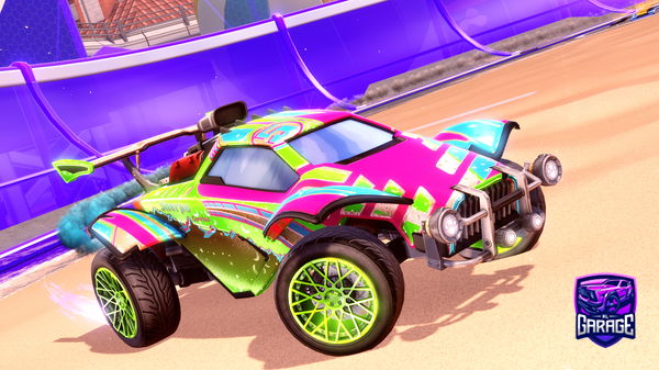 A Rocket League car design from TheChoosenOne_31