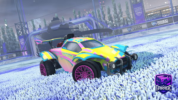 A Rocket League car design from Rossi1164