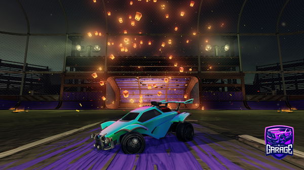 A Rocket League car design from Iyricstrap