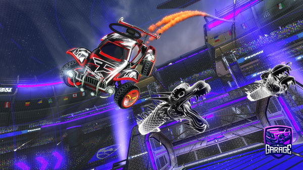 A Rocket League car design from YousefALN