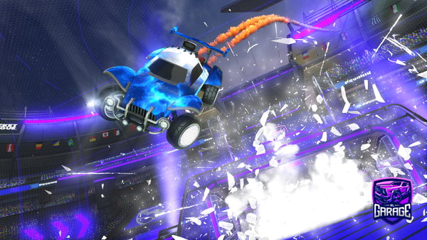A Rocket League car design from Jokey-groove
