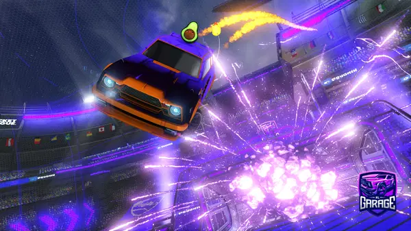 A Rocket League car design from Crackers_RL