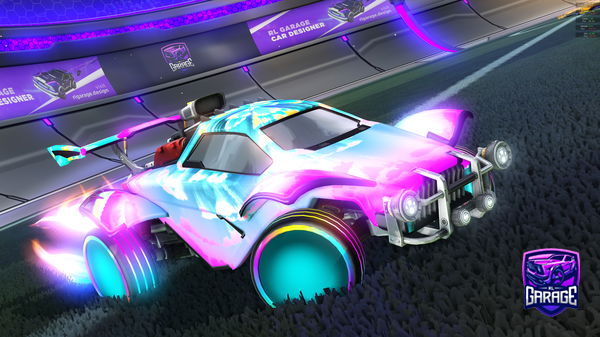 A Rocket League car design from frick_my_tm8