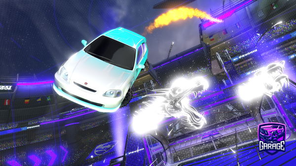 A Rocket League car design from spicy192