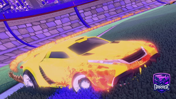 A Rocket League car design from _lj_