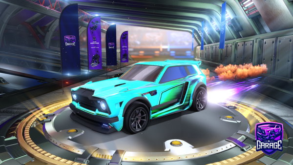 A Rocket League car design from Otown45670