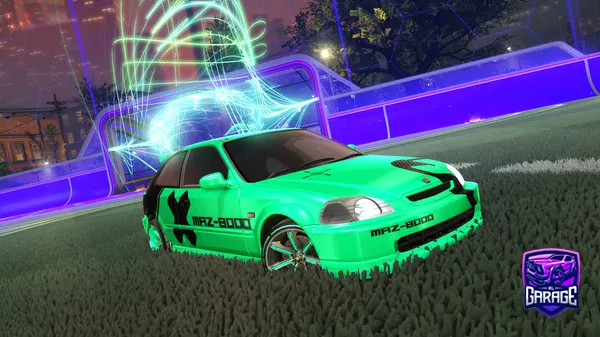 A Rocket League car design from Rilo13