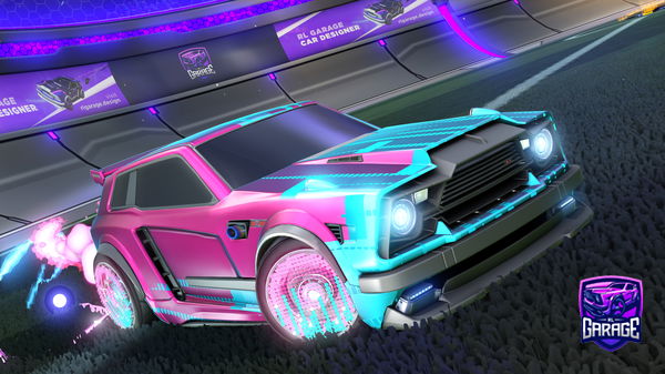 A Rocket League car design from GeM3