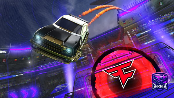 A Rocket League car design from Ghost-_-Dorian