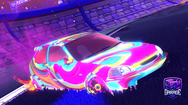 A Rocket League car design from CrspyChkn