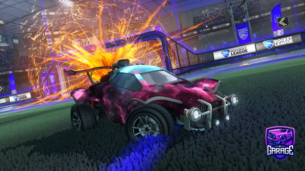 A Rocket League car design from TheGodlyGamer