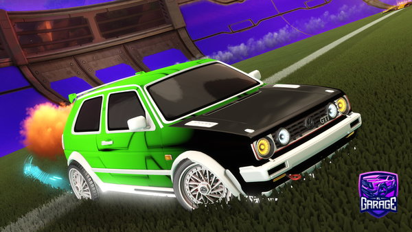 A Rocket League car design from jamhat09