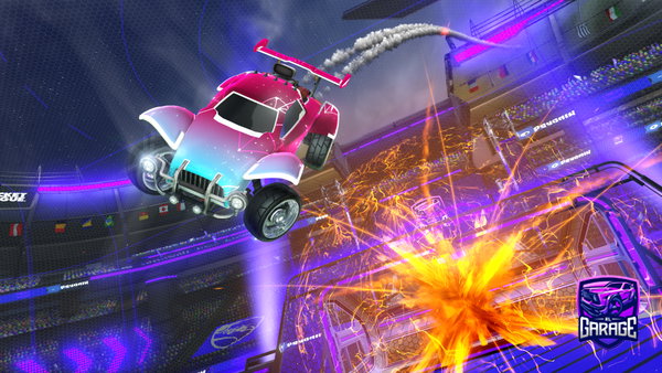 A Rocket League car design from AfloatLlama501