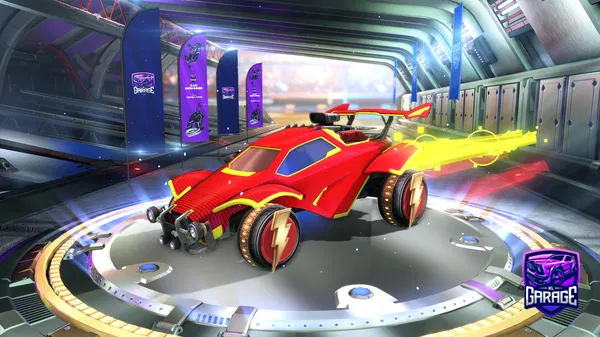 A Rocket League car design from Chaoskitty24