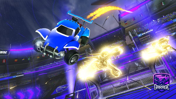 A Rocket League car design from poivey1492