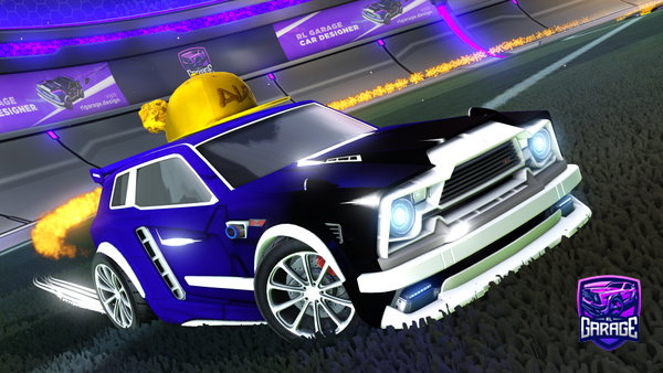 A Rocket League car design from Techno11deluxe1