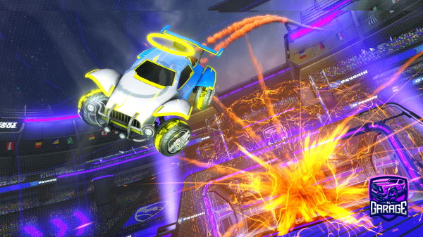 A Rocket League car design from JoeWd29