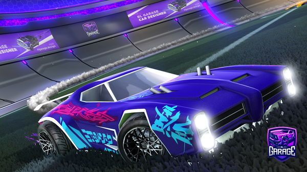 A Rocket League car design from mohammadanafjeh