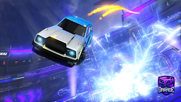 A Rocket League car design from DASFISHGESICHT
