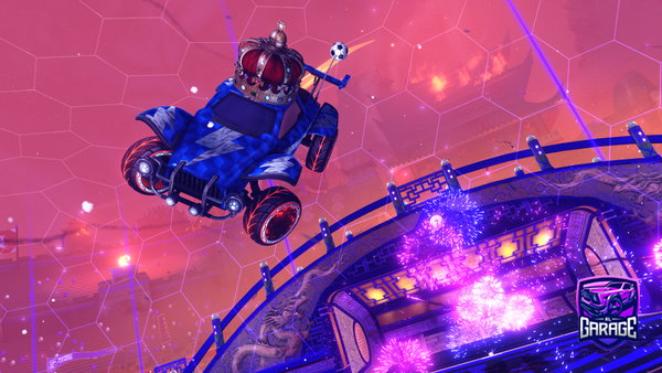 A Rocket League car design from GGamingStar