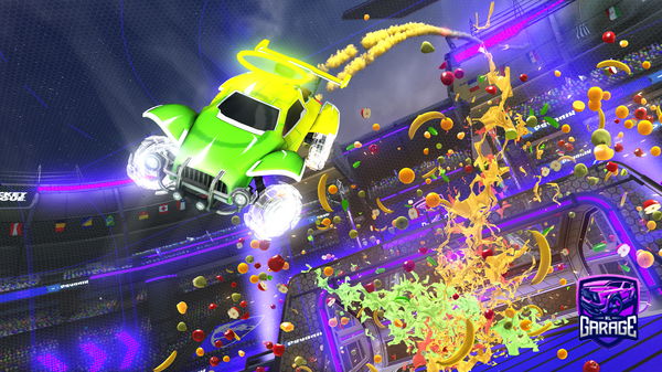 A Rocket League car design from xdWifi