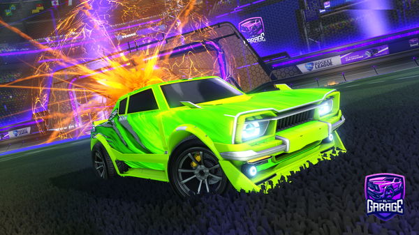 A Rocket League car design from Josefzane