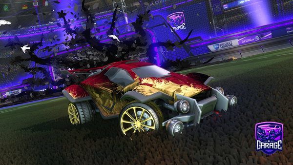 A Rocket League car design from lolgamer207