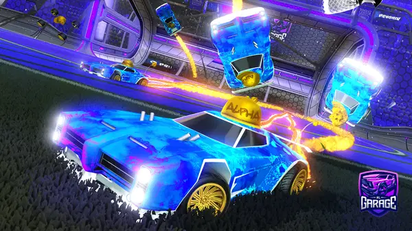 A Rocket League car design from CrewChiefO14