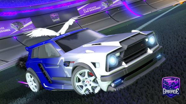 A Rocket League car design from kaebian