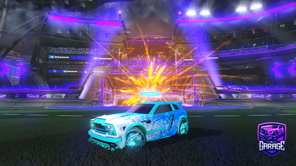 A Rocket League car design from Bledart1473