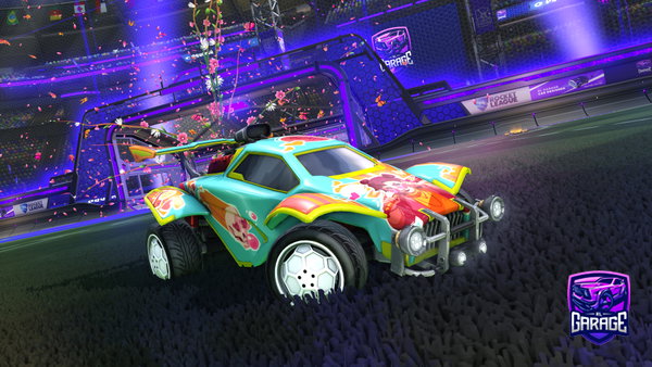 A Rocket League car design from Yes_I