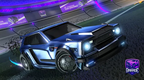 A Rocket League car design from rvdvvdv