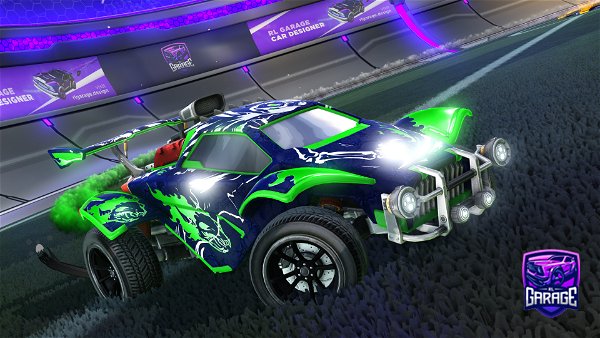 A Rocket League car design from Dilithium