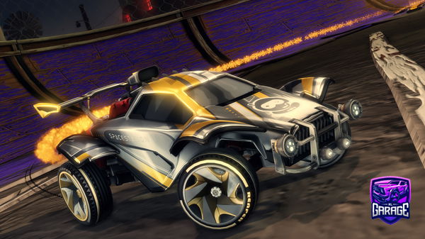 A Rocket League car design from Bojangles2028