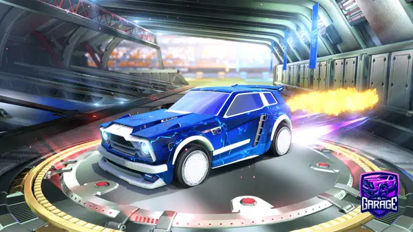 A Rocket League car design from TTVbaker
