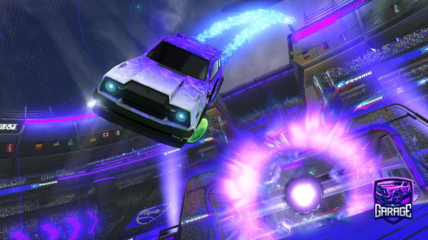 A Rocket League car design from Monkibrothers