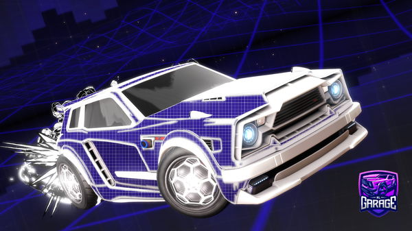 A Rocket League car design from ZielCzerv