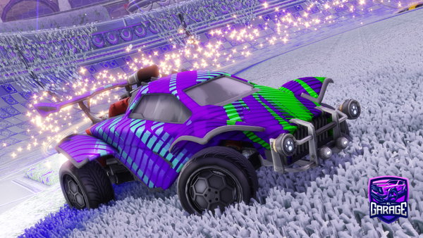 A Rocket League car design from Goldkargashik
